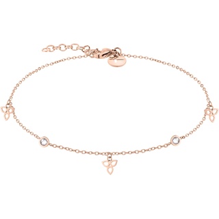 TAMARIS Fußkette Edelstahl roségold Damen