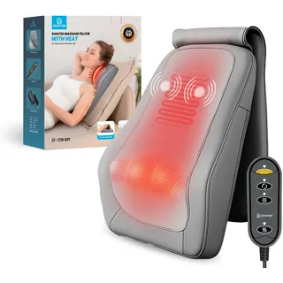 COMFIER Shiatsu Nackenmassagegerät Grau