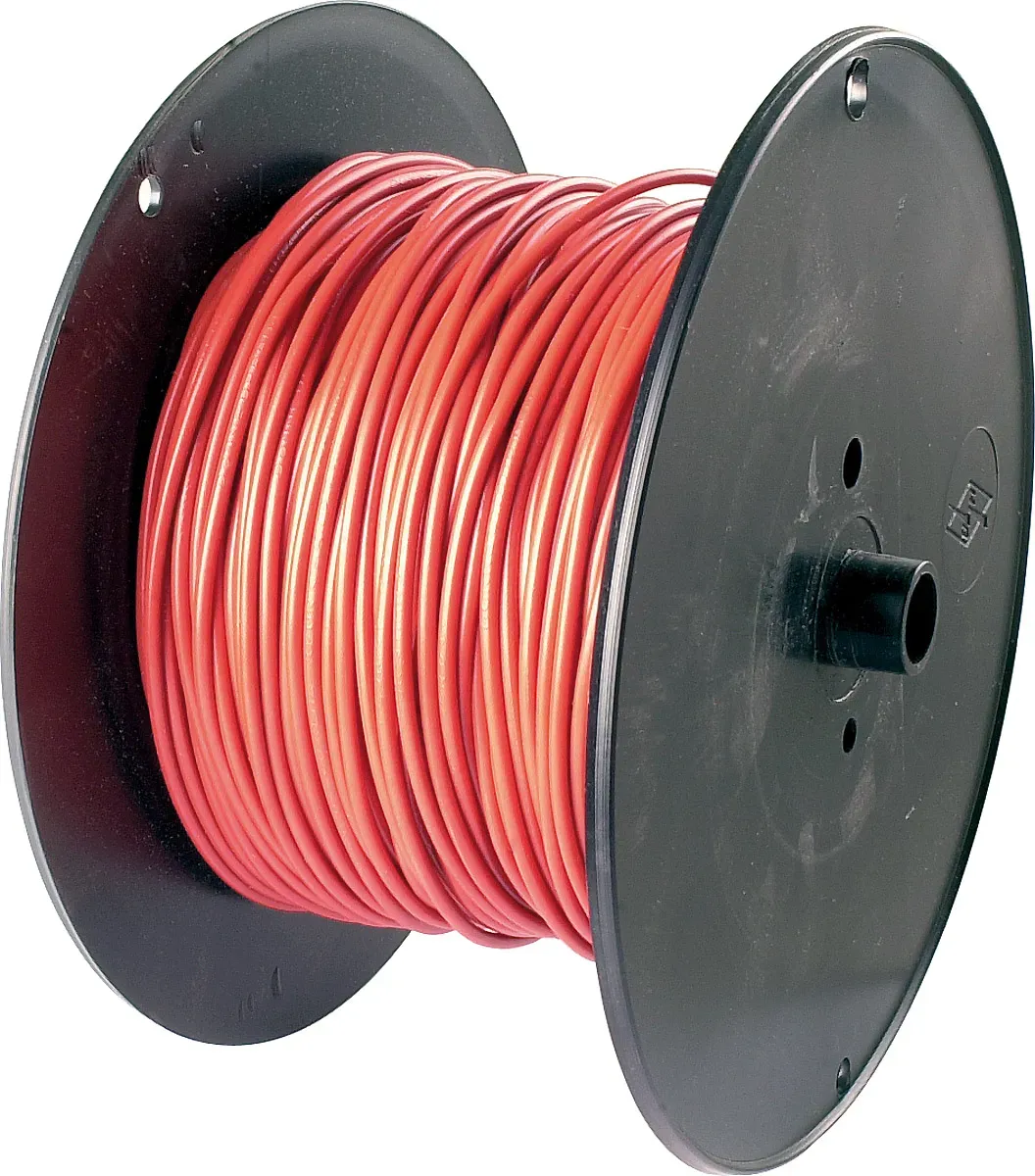 HERTH&BUSS Kabel, FLY, 1x 4,0mm2, PVC rot - 51274210005 - rot