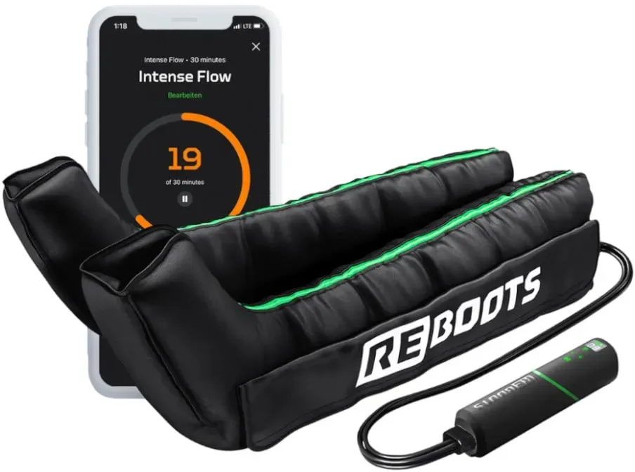 REBOOTS Kompressionsmassagegerät GO LITE mit Boots