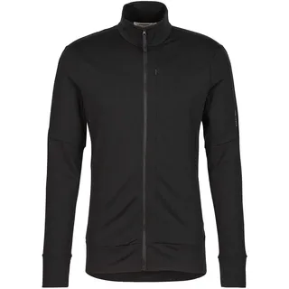 Icebreaker Merino 260 Quantum IV Reißverschlusspullover - Black - S