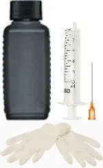 Nachfüllset für Canon PG-512, PG-540, PG-545, PG-560, PG-575 Druckerpatronen - 100 ml Black