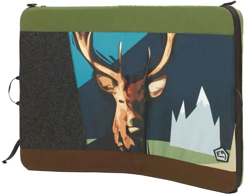 E9 Reggae Pad - Crashpad / Bouldermatte - deer