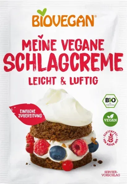 Biovegan Meine Vegane Schlagcreme bio