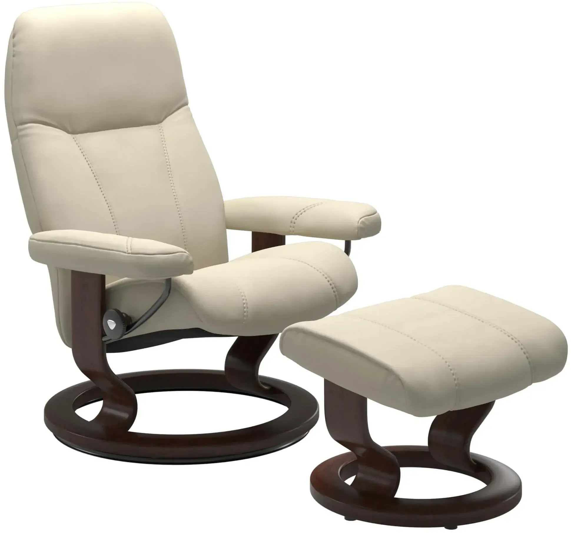 Stressless Sessel Consul | in cream mit Hocker L Lieferung ohne Montage