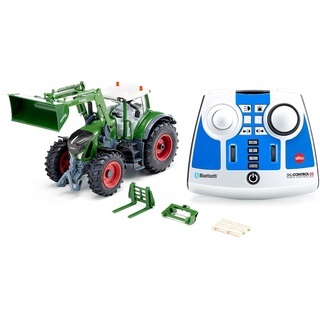 Siku Traktor Fendt 933 Vario mit Frontlader und Bluetooth-Fernsteuermodul RTR 6796