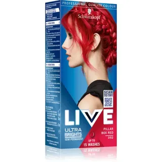 Schwarzkopf LIVE Ultra Brights Haartönung 092 Pillar Box Red 1 St.