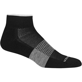 Icebreaker - M Multisport Light Mini - BLACK/SNOW/METRO HTHR