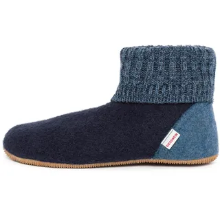 Giesswein Wildpoldsried Kids, Hüttenschuhe Unisex-Kinder, Ocean 588, 24 EU