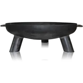 Feuerschale Feuerstelle DAYTONA 80 Stahl, 80x80x20 cm