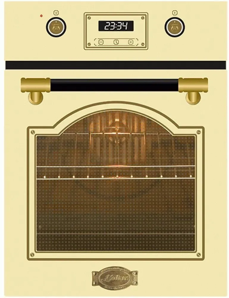 Kaiser EH 4796 ElfAD Retro Einbau Backofen 45 cm 50 L 9 Fkt. Intelligent Sysytem