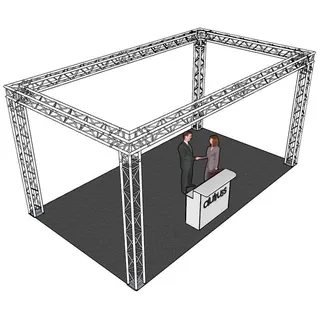 Alutruss QUADLOCK 6082 Rechteck 7x4x3,5m