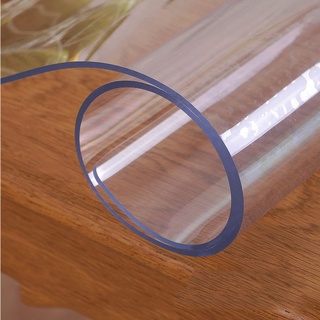 Transparente Tischdecke,PVC Schutztischdecke,Tischschutzfolie,Anti Hot Tischmatte,Abwaschbar Tischabdeckung,Tischdecken Wasserdicht für Esszimmer Büro,2mm Dick,Größe wählbar (60 * 60cm)