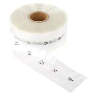 Böttcher-AG Schlauchfolie 80mm x 250m, transparent, aus LDPE Folie, Stärke 100my