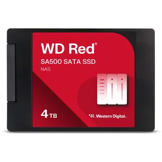 Western Digital WD Red SA500 NAS SATA SSD 4 TB 2,5"/7mm