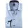 Businesshemd Herren Gr 43 N-Gr blau hellblau Web Obermaterial 100 Baumwolle Hemden