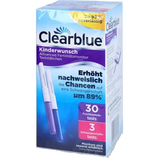 Clearblue Clearblue, Zyklustracker, Teststäbchen für Fertilitätsmonitor