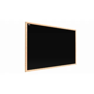 ALLboards Kreidetafel 80x50 cm, Naturholzrahmen