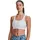 Armour Crossback Mid Bra White S
