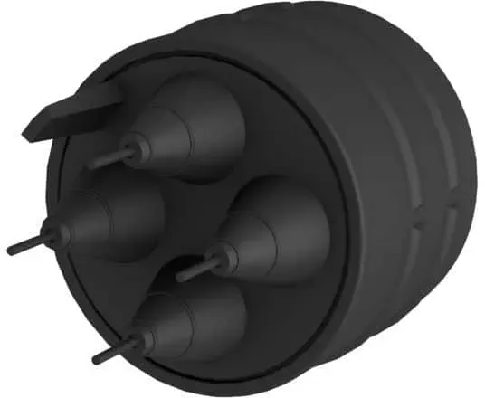 Hauff 3030449206 ETGAR Anschlussmuffe ETGAR ANS 4x5-25