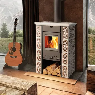 Perlschwarz/Braun-Weiß