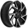7 x 17 4 x 108 ET38 MB65 1 Schwarz Poliert