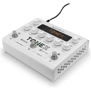 IK Multimedia TONEX Pedal Anniversary Edition (E-Bass, E-Gitarre), Effektpedal, Weiss