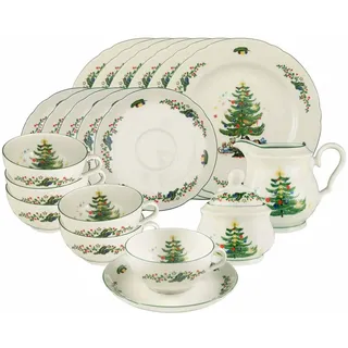 Seltmann Weiden Teeservice, Mehrfarbig, Keramik, 20-teilig, Rund, 1x1x1 cm, Essen & Trinken, Geschirr, Geschirr-Sets