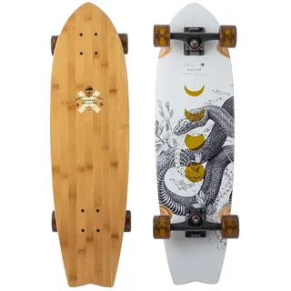 Arbor Sizzler Bamboo 30.5" Cruiser - weiss
