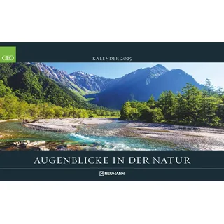 Geo Augenblicke in der Natur 2025 - Wand-Kalender - Reise-Kalender - Poster-Kalender - 58x36