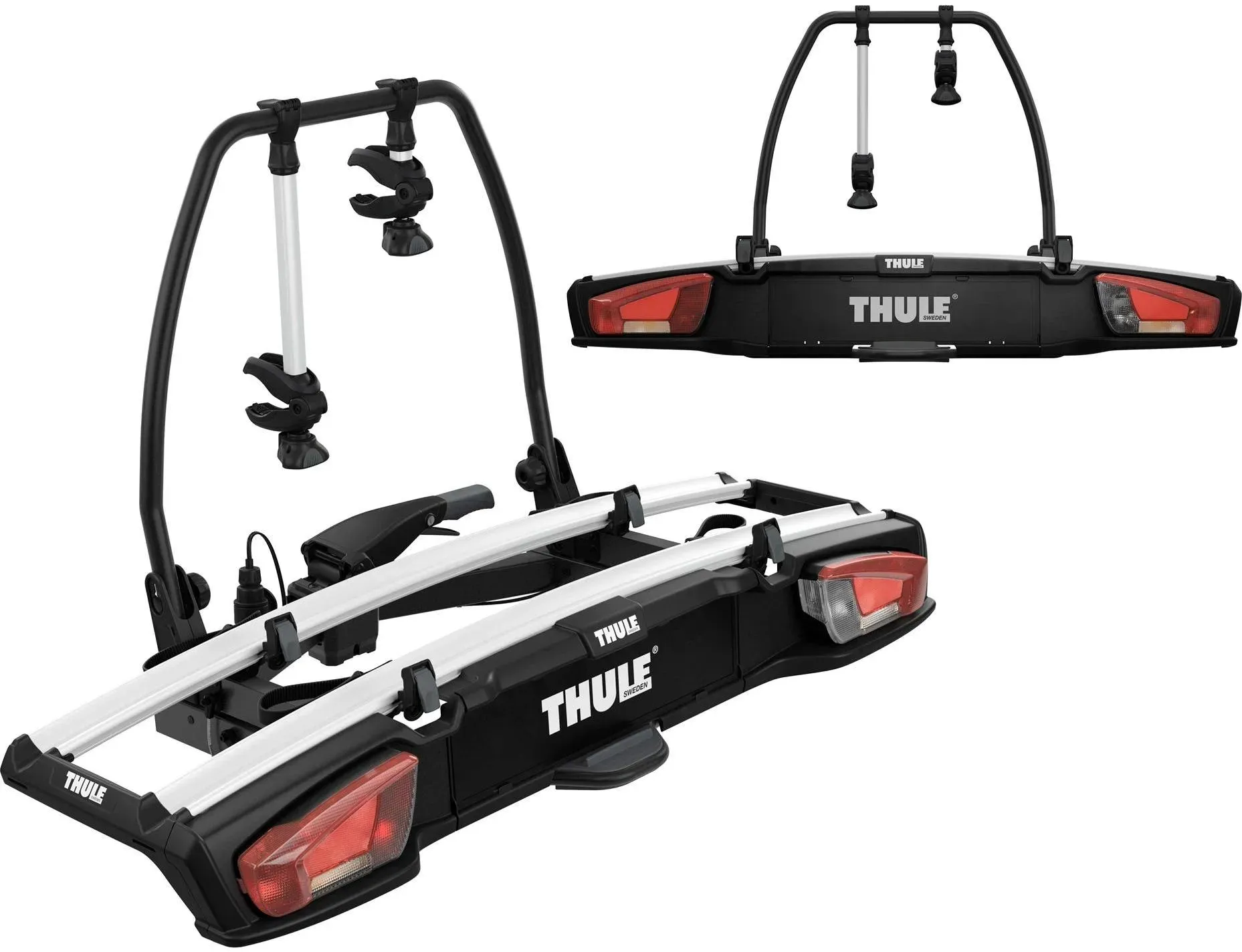 Thule EasyFold XT Fahrradträger für Anhängerkupplung 3 Fahrräder schwarz