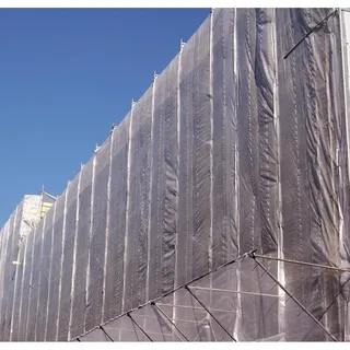 martin becker verpackungen gmbh Gerüstschutzplane, natur 2,70 x 20 m, 170 g/m2