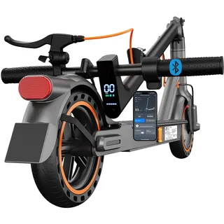 E Scooter S3ABE mit Straßenzulassung, 350W Motor, 20 km/h, 35 km Reichweite, E-ABS & Scheibenbremse, Seemar Faltbarer E-Roller