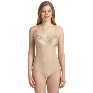 Anita since 1886 Corsage Safina transparente Stickereien, Entlastungsträger und formender Bauchbereich beige 75