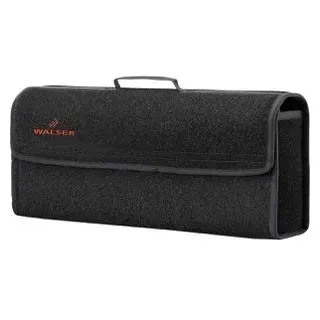Walser Kofferraumtasche Toolbag Größe XXL, Kofferraum Organizer, Gadget, Aufbewahrungsbox, Tasche, Zubehör 57x16x21 cm schwarz