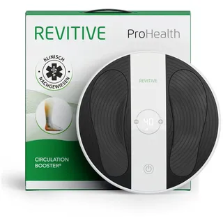 REVITIVE EMS-Fußmassage-Gerät Pro Health Durchblutungs-Stimulator, Lindert Schmerzen, Beschwerden, Schwellungen, Durchblutungsstörungen grün|weiß