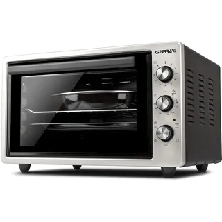 G3 Ferrari G10152 Backofen 37 L 1500 W Schwarz, Edelstahl, Schwarz