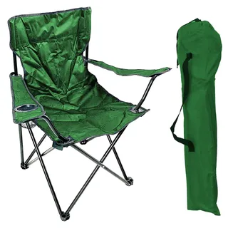 Mojawo Campingstuhl Anglersessel Grün