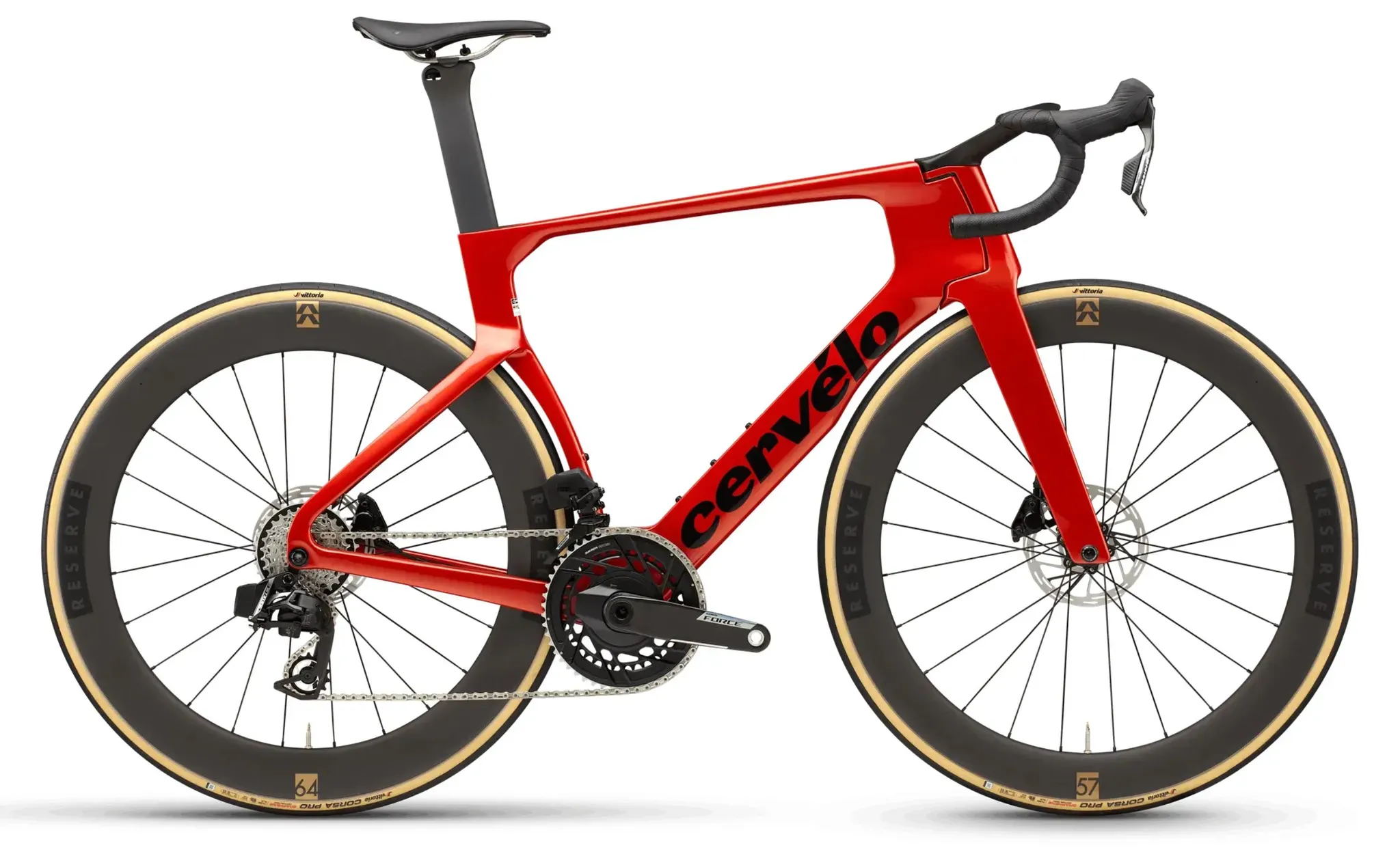 Cervélo S5 Force eTap AXS - 51 cm - Carnelian