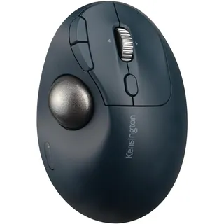 Kensington Pro Fit Ergo TB550 Trackball-Maus, wiederaufladbar Batterie, kabellose Bluetooth Maus, ergonomischer 34-mm-Trackball mit 4D-Scrollring, aus bis zu 51% recyceltem Kunststoff (K72196WW)