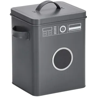 Zeller Waschpulver-Box 19 x 15,5 x 23 cm 6-tlg. grau