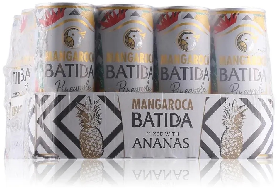 Mangaroca Batida Pineapple Dose 10% Vol. 12x0,25l