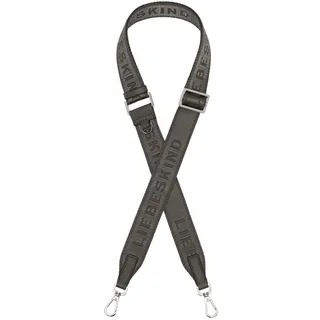 Liebeskind Berlin Schulterriemen Small Accessoires Webbing Shoulder Strap Dark Grigio