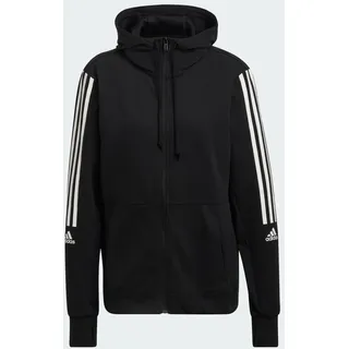 adidas Hoodie Schwarz/Weiß M