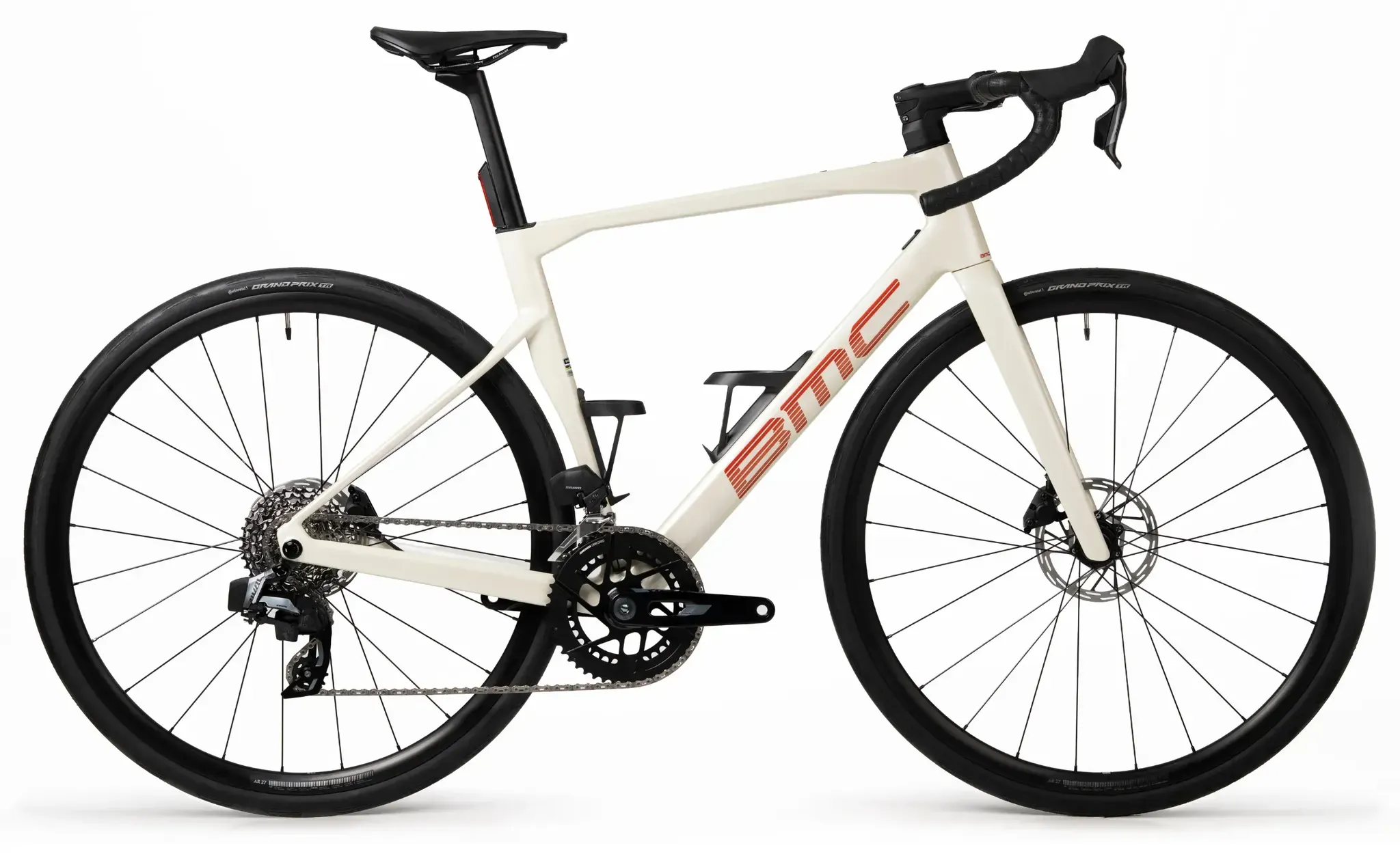 BMC Roadmachine LTD CARBON Sram Rival AXS - 56 cm - Gloss Pearl White