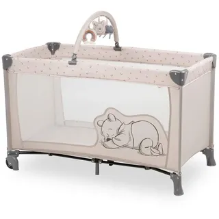 hauck Reisebett Dream`n Play Go Pooh Rainbow Beige