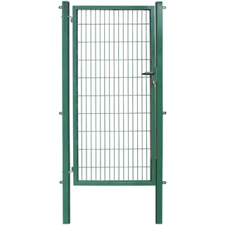 Arvotec Zauneinzeltür 100 x 200 cm Grün/Metall