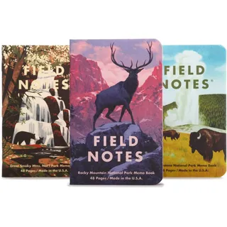 Field Notes Notizbuch Field Notes kariert 8,9 x 14,9 cm