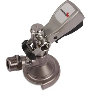 Gastrobedarf Westerbarkey Gastrobedarf Westerbarkey Fassverschluss-Zapfhahnkopf Micromatic mit flacher Abschrägung, Typ A-Seite