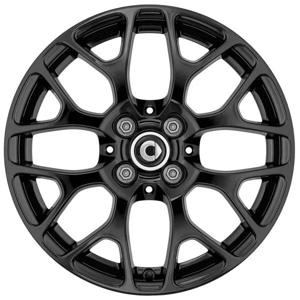 smart 453 16 Zoll Leichtmetallfelge schwarz Hinterachse A4534010500